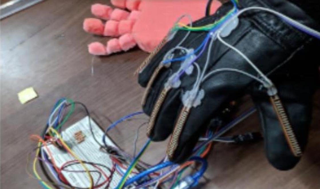 Robotic Hand Controlled by Hand Gesture