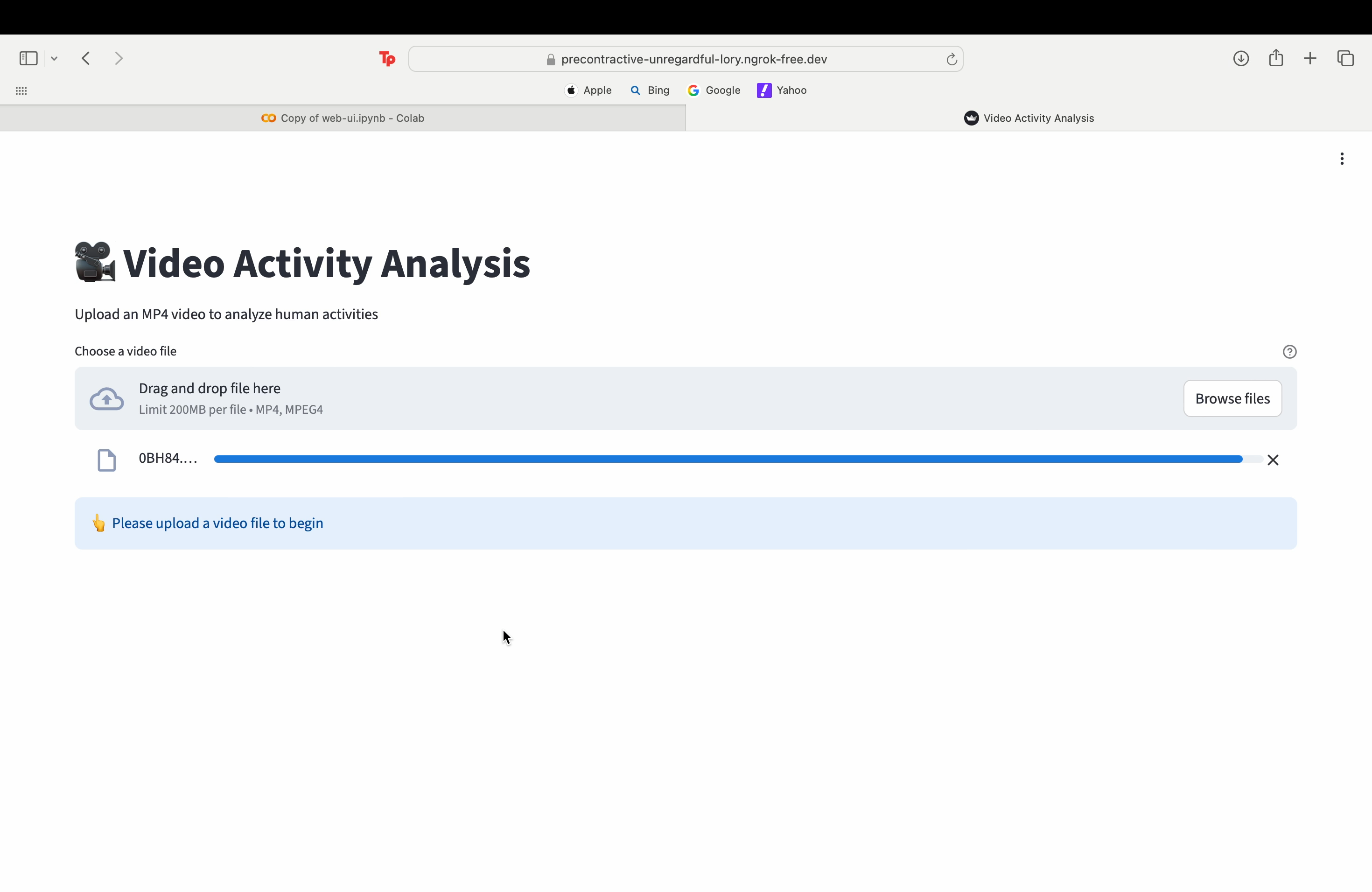 Real-Time Action Detection (MS-TCT)